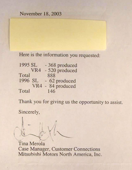 3000gt Spyder Production Numbers